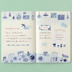 Yuru Log B6 Illustrated Notebook / MIDORI
