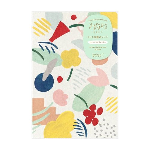 Yuru Log B6 Illustrated Notebook / MIDORI