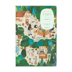 Yuru Log B6 Illustrated Notebook / MIDORI