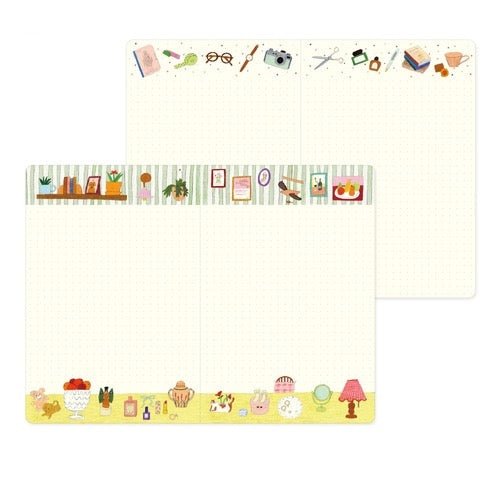 Yuru Log B6 Illustrated Notebook / MIDORI