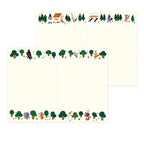 Yuru Log B6 Illustrated Notebook / MIDORI