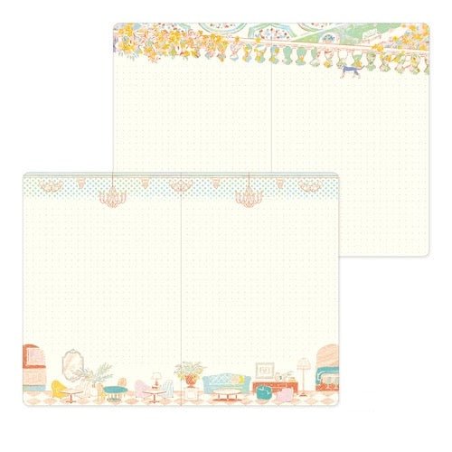 Yuru Log B6 Illustrated Notebook / MIDORI