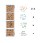 Yuru Log Pre-Inked Cork Stamp / MIDORI