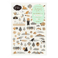 Yuru Log Sticker Mistake Camouflage Series / MIDORI