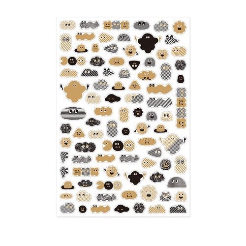 Yuru Log Sticker Mistake Camouflage Series / MIDORI