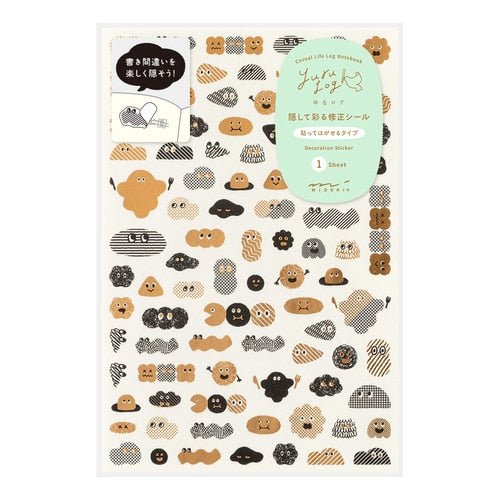 Yuru Log Sticker Mistake Camouflage Series / MIDORI