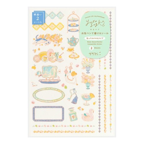 Yuru Log Stickers / MIDORI