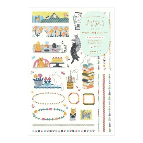 Yuru Log Stickers / MIDORI