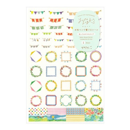 Yuru Log Stickers / MIDORI