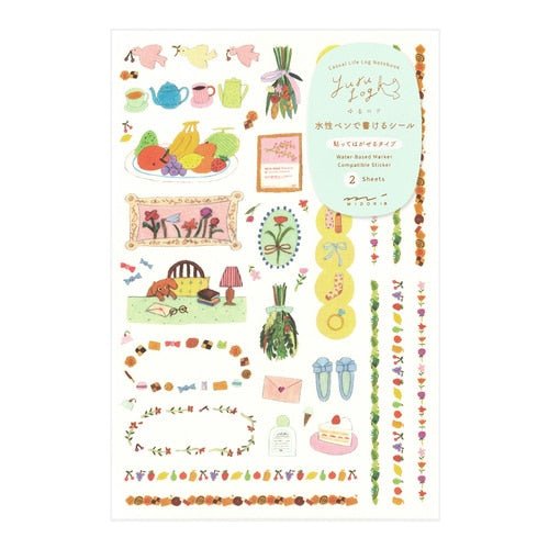 Yuru Log Stickers / MIDORI