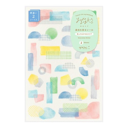 Yuru Log Stickers / MIDORI