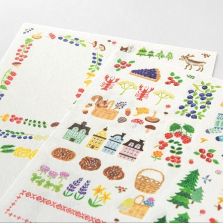 Yuru Log Stickers / MIDORI