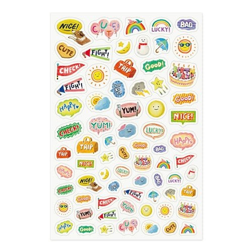 Yuru Log Stickers / MIDORI