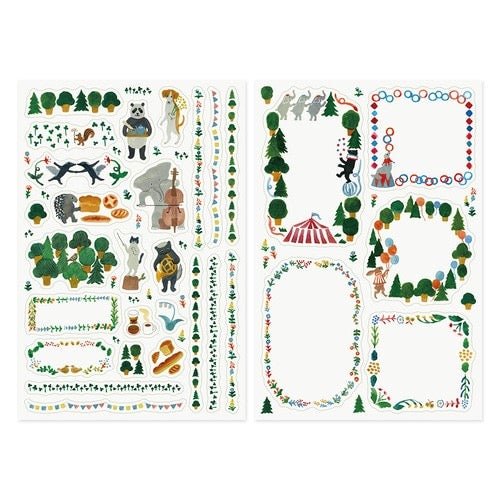 Yuru Log Stickers / MIDORI