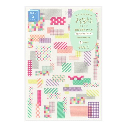 Yuru Log Stickers / MIDORI