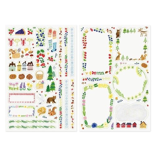 Yuru Log Stickers / MIDORI