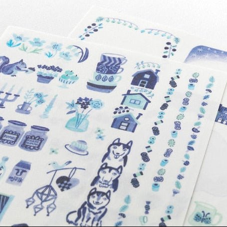 Yuru Log Stickers / MIDORI