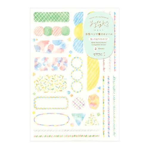 Yuru Log Stickers / MIDORI