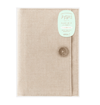 Yuru Log Zipper Pouch Notebook Cover / MIDORI