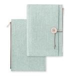 Yuru Log Zipper Pouch Notebook Cover / MIDORI