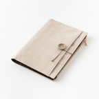 Yuru Log Zipper Pouch Notebook Cover / MIDORI