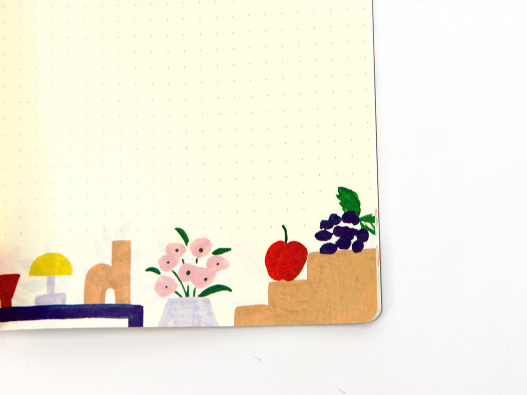 Midori Yuru Log Notebook B6
