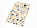 Midori Yuru Log Decoration Stickers