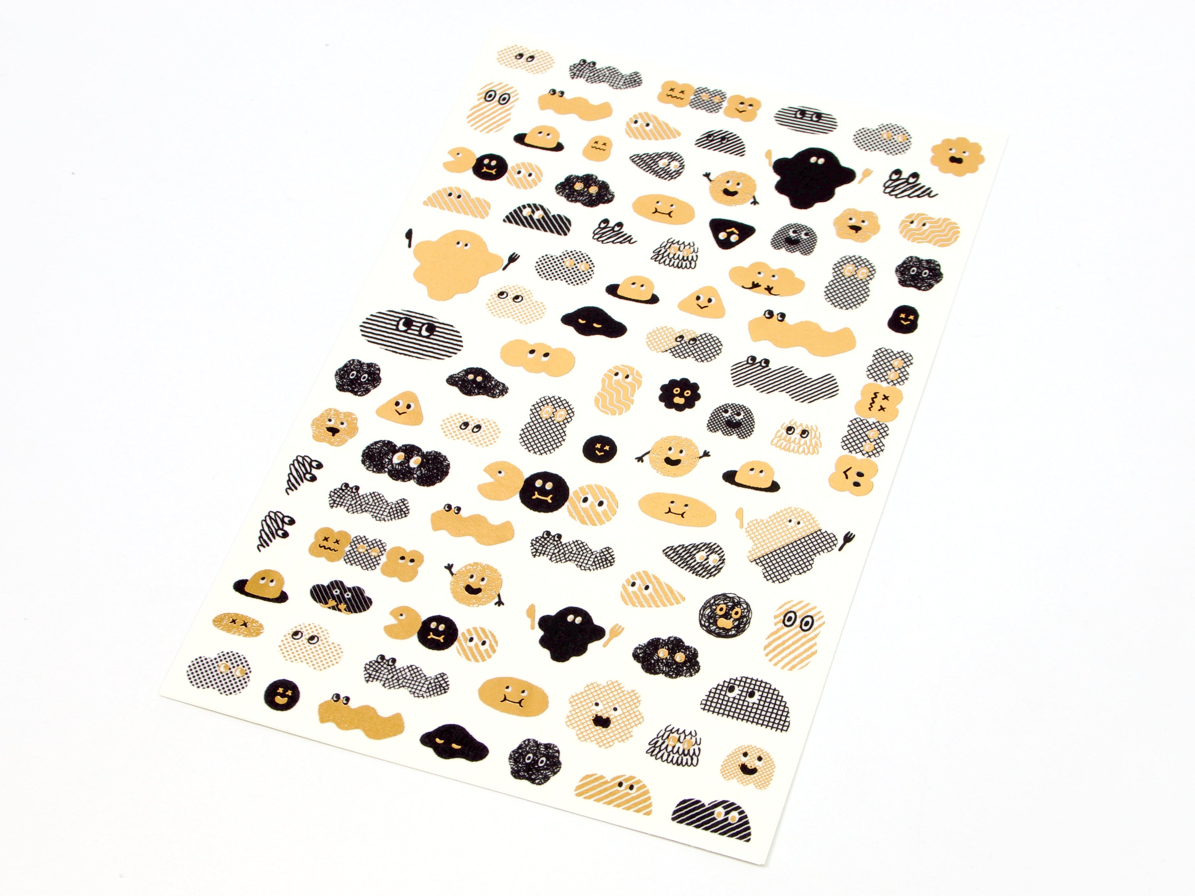 Midori Yuru Log Decoration Stickers