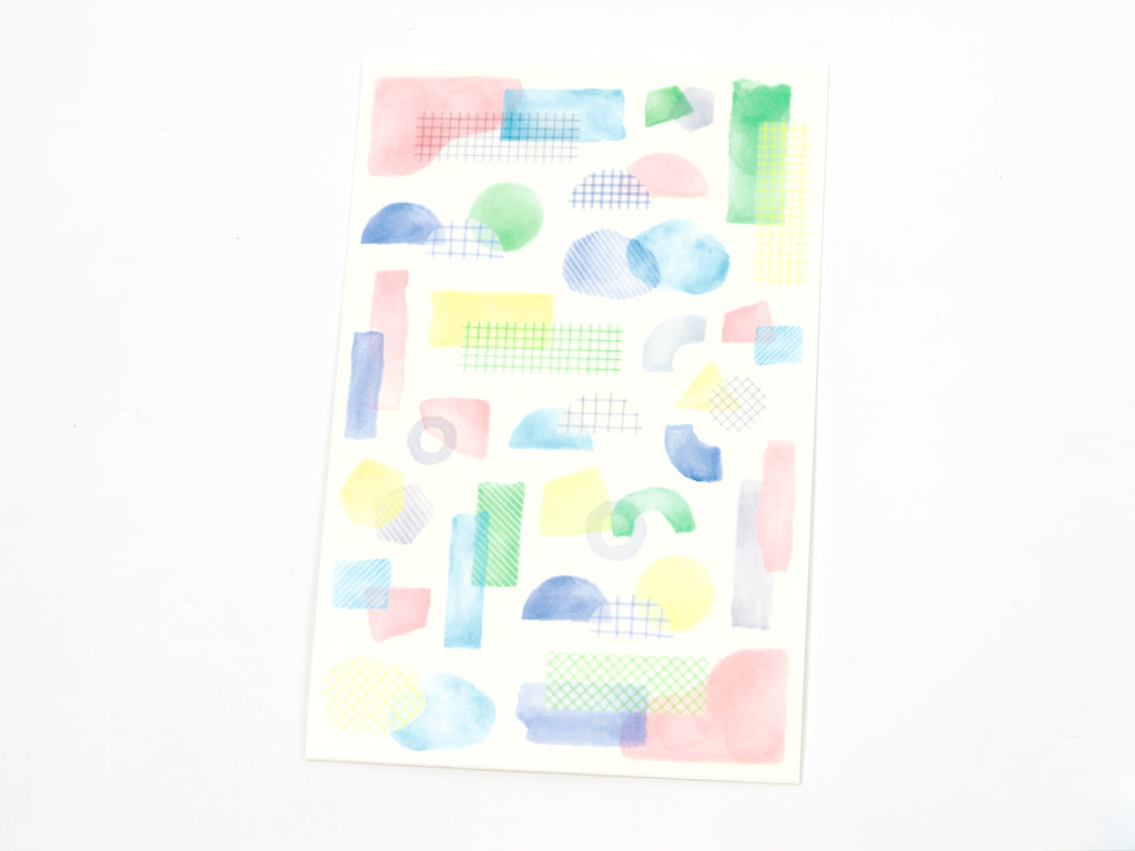 Midori Yuru Log Writeable Stickers