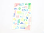 Midori Yuru Log Writeable Stickers