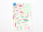 Midori Yuru Log Writeable Stickers