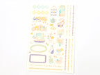 Midori Yuru Log Writeable Stickers