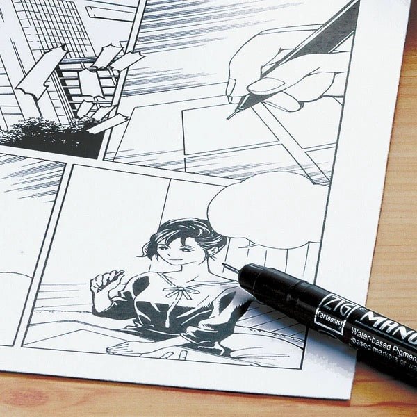 ZIG Cartoonist Mangaka Pen Sets / Kuretake