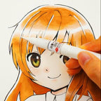 ZIG Cartoonist White Brush Pen CNBW-01S / Kuretake