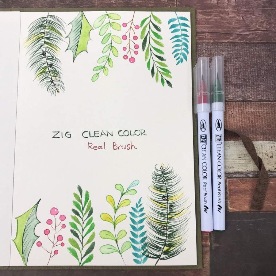 ZIG Clean Color Real Brush Color Set / Kuretake