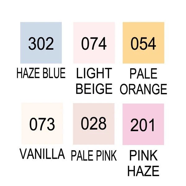 ZIG Clean Color Real Brush Portrait Color Set / Kuretake