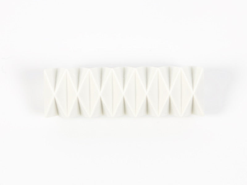 ZIGZAG Polygonal Eraser White